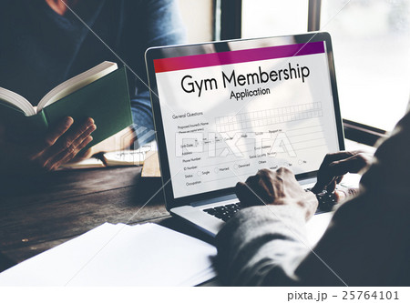 Gym Membedhip Application Form Concept Gym Membedhip Application Form Concept 25764101