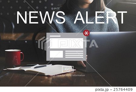 News Newsletter Announcement Update Information Concept 25764409