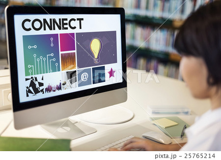 Connect Technology Cyberspace Network Concept 25765214