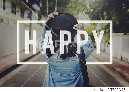 Happiness Happy Pleasure Fun Cheerful Concept 25765393