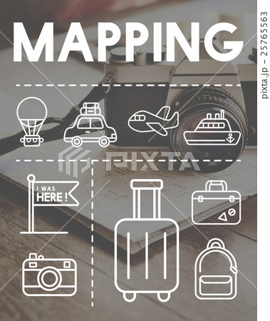 Location Mapping Journey Navigation Concept Location Mapping Journey Navigation Concept 25765563