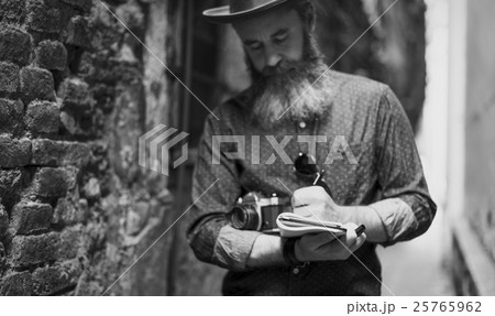 Man Hipster Journay Lifestyle Traveling Concept 25765962