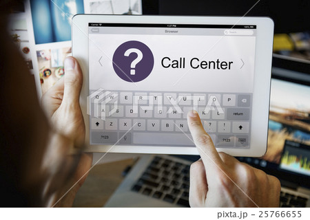 Call Center Information Operator Service Graphic Concept Call Center Information Operator Service Graphic Concept 25766655
