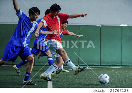 フットサル 試合イメージの写真素材