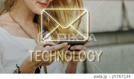 Message Social Network Chat Texting Graphic Concept Message Social Network Chat Texting Graphic Concept 25767134