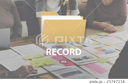 Record Confidential Privacy Infomation Data Concept Record Confidential Privacy Infomation Data Concept 25767218
