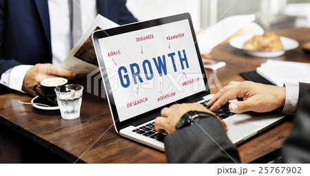 Growth Business Company Strategy Marketing Concept 25767902