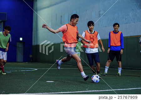 フットサル イメージの写真素材