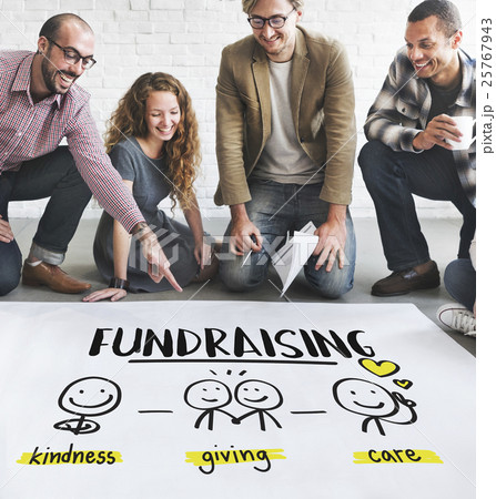 Charity Donations Fundraising Nonprofit Volunteer Concept Charity Donations Fundraising Nonprofit Volunteer Concept 25767943