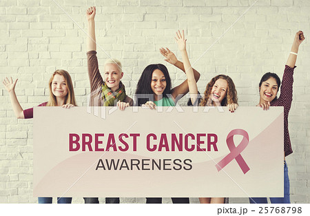 Breast Cancer Support Hope Charity Concept Breast Cancer Support Hope Charity Concept 25768798