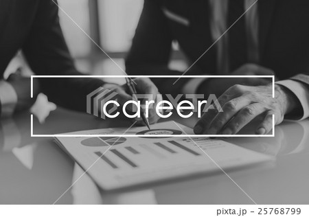 Work Team Business Career Concept Work Team Business Career Concept 25768799