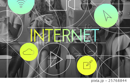 Communication Connection Internet Media Concept 25768844