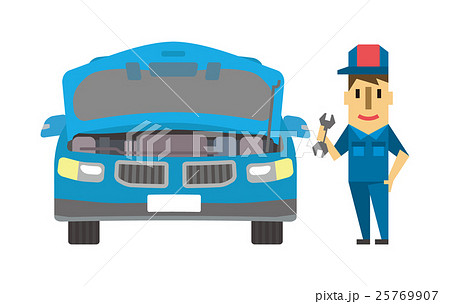 整備士【フラット人間・シリーズ】 25769907