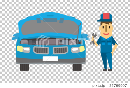 整備士【フラット人間・シリーズ】 25769907