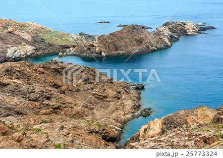 Costa Brava rocky coast, Spain. 25773324