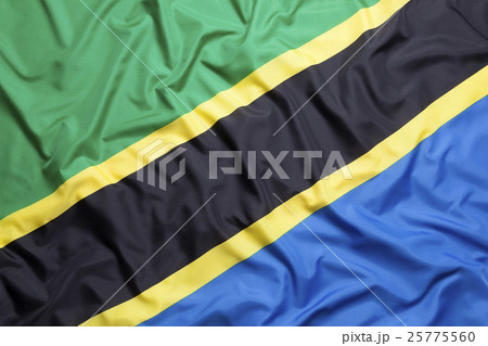 Textile flag of Tanzania 25775560