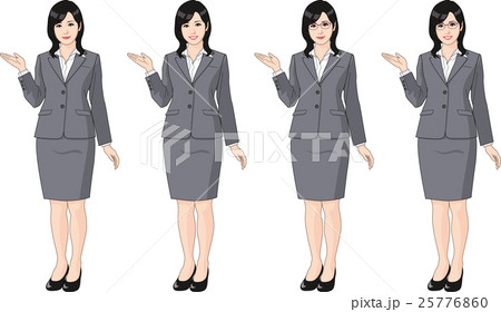 スーツを着た女性 25776860