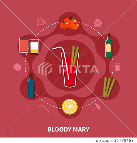 Cocktail Recipe Template 25778468