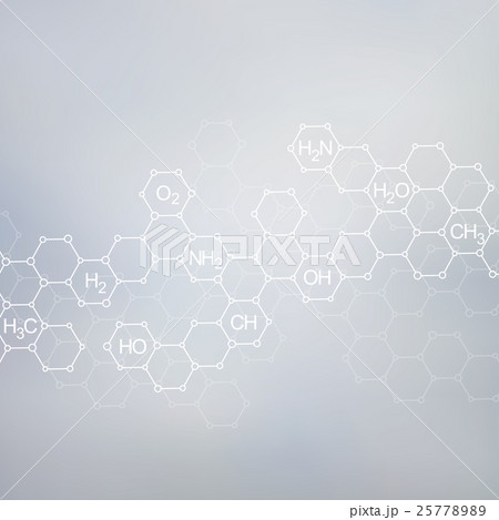Structure molecule of DNA and neurons. Abstract 25778989