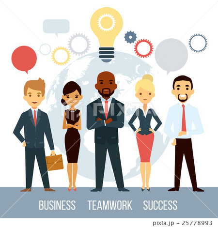 Business Cooperation Of People Worldwide 25778993