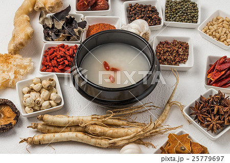 漢方 薬膳 健康食 Chinese medicine and ginseng 漢方 薬膳 健康食 Chinese medicine and ginseng 25779697