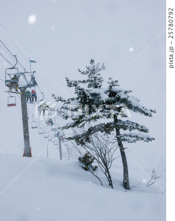 雪の八方尾根スキー場 25780792