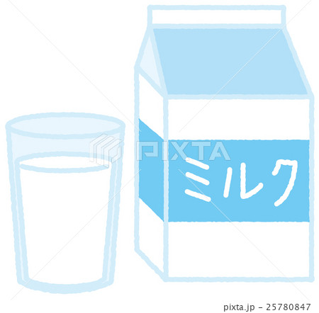 牛乳 パック 25780847