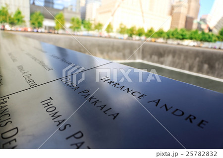 Memorial at Ground Zero, Manhattan, New York, USA 25782832