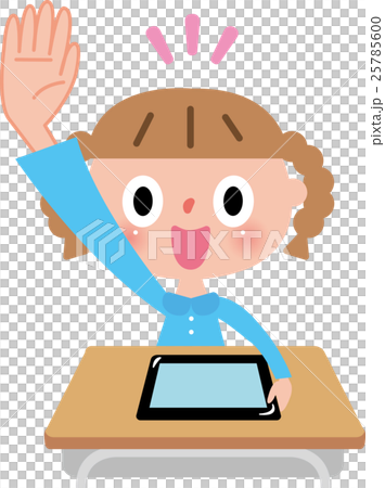 小学生 iPadで授業　わかった 25785600