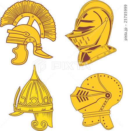 heraldic helmets - medieval, ancient, oriental 25785999