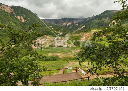 Famous Valley of Geysers. Famous Valley of Geysers. 25792101
