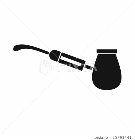 Electronic cigarette with nozzle icon Electronic cigarette with nozzle icon 25793441