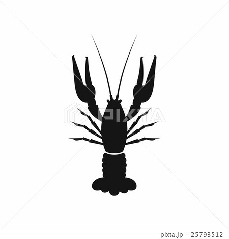 Lobster icon, simple style Lobster icon, simple style 25793512