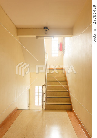 Stairs at interior corridor 25795429