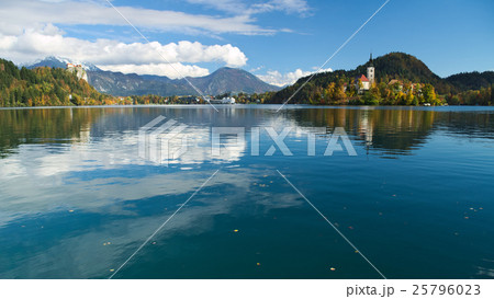 View of the Bled Lake, Slovenia 25796023