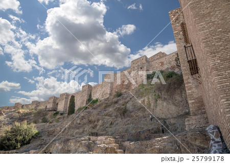Alcazaba castle on Gibralfaro mountain.Malaga  25799178