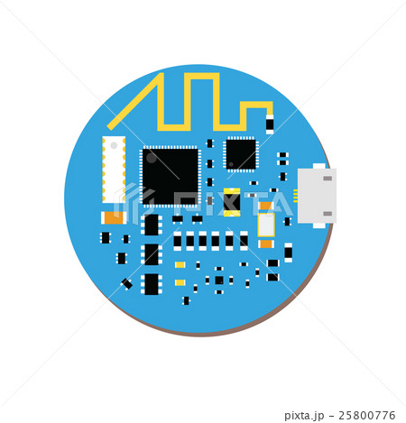 DIY electronic wifi board with microcontroller 25800776