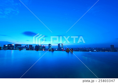 シンガポール・マリーナベイサンズのインフィニティプール / Singapore 25803347