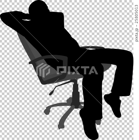 man sitting and relaxing 25805013