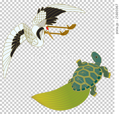 鶴と亀 25805067