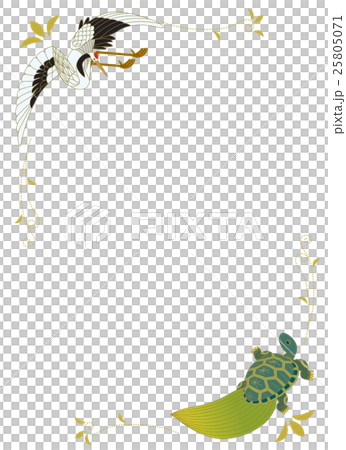 Crane and tortoise Crane and tortoise 25805071