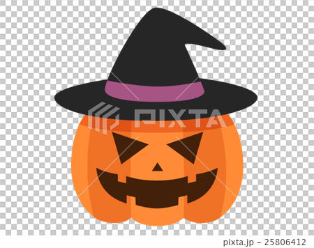 Halloween pumpkin's ghost 05 25806412