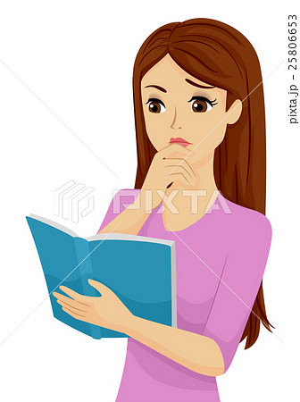 Teen Girl Book Confusion 25806653