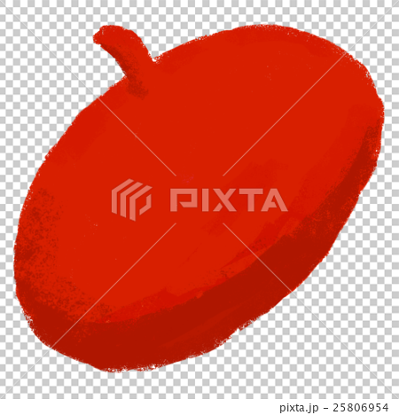 クレヨン ベレー帽のイラスト素材 25806954 Pixta