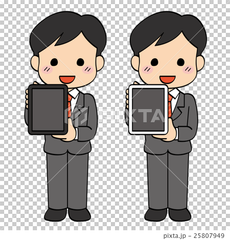 Suit company employee male · tablet portrait 1 25807949