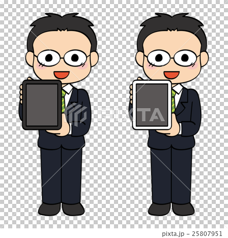 Suit company employee male · tablet portrait 3 25807951