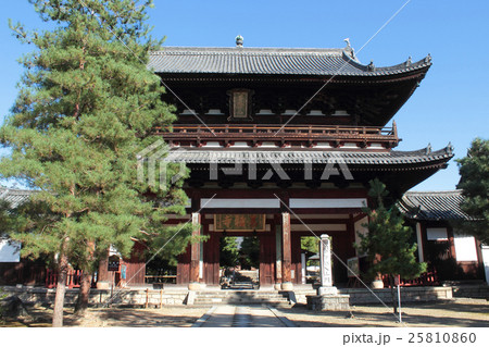 京都府宇治市　萬福寺　三門 25810860