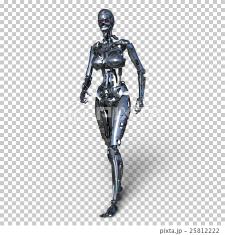 Female robot Female robot 25812222