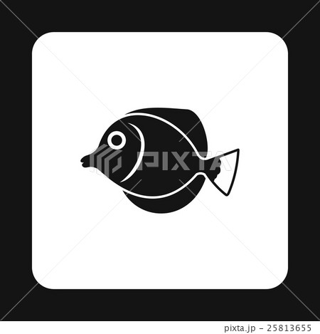 Fish butterfly icon, simple style Fish butterfly icon, simple style 25813655