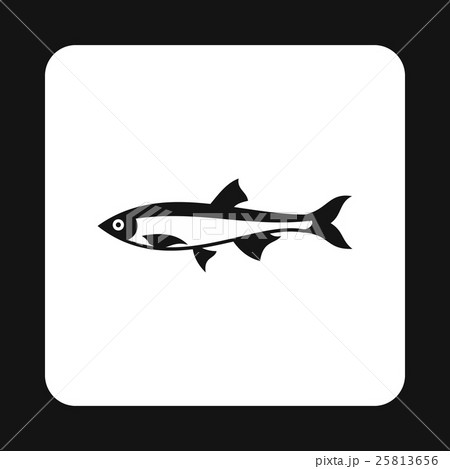 Herring icon, simple style 25813656
